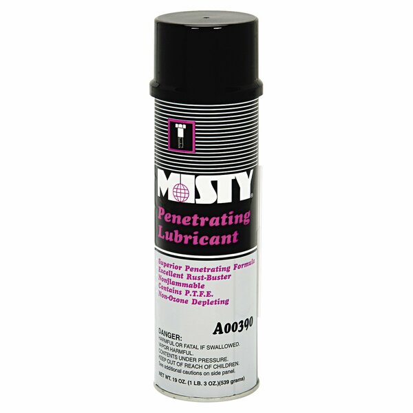 Misty Penetrating Lubricant Spray, 19-oz. Aerosol Can, PK12 1002456